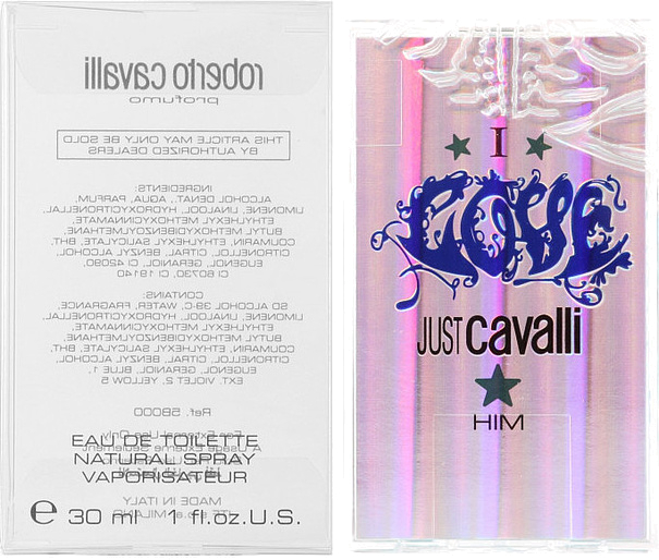 Roberto Cavalli I Love Just Cavalli Him
