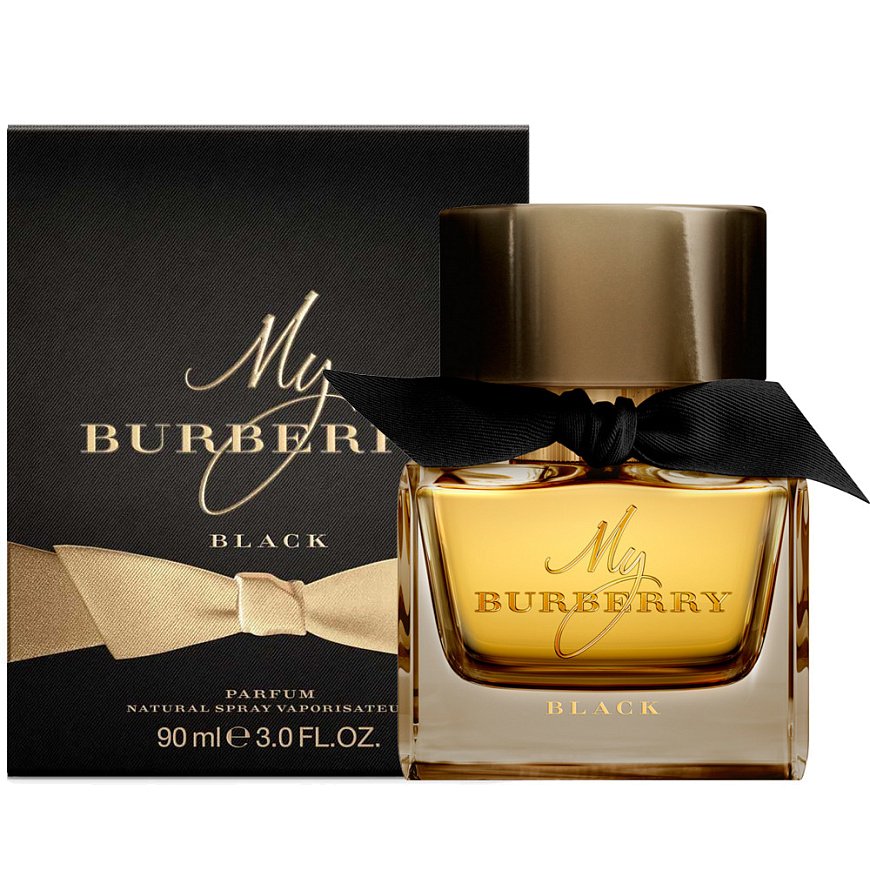 black burberry