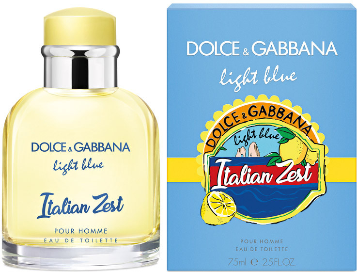 perfume dolce gabbana light blue italian zest