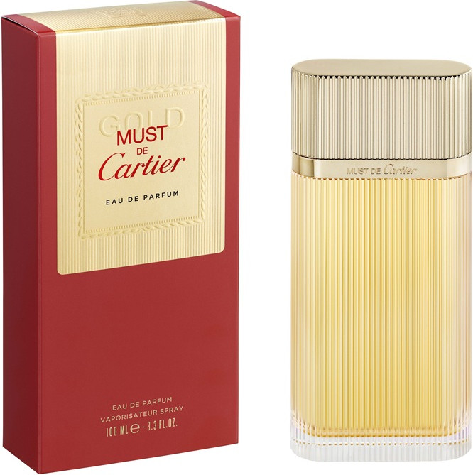 cartier must gold perfume