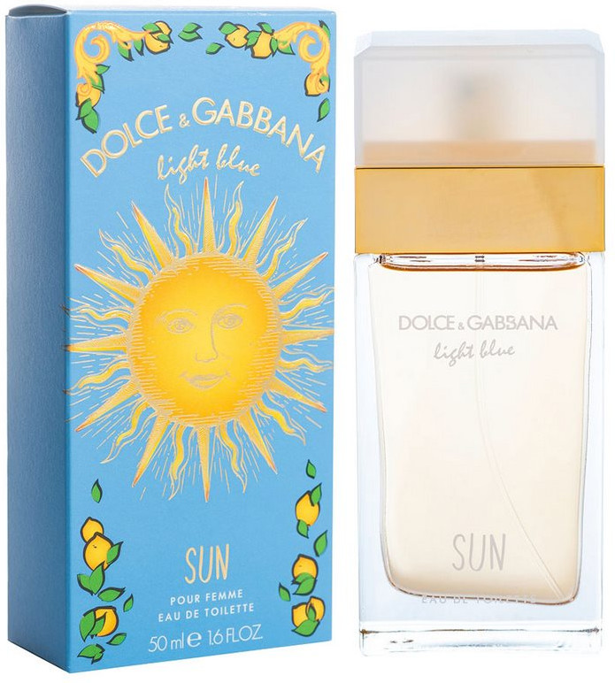 dolce gabbana light blue sun perfume