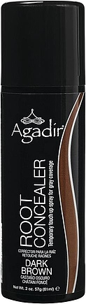 Agadir Root Concealer Gray Coverage Dark Brown