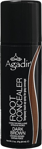 Agadir Root Concealer Gray Coverage Dark Brown