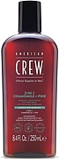 American Crew 3-in-1 Relaxing Chamomile+Pine Shampoo Conditioner And Body Wash
