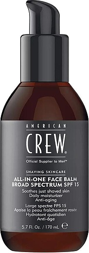American Crew All-In-One Face Balm Broad Spectrum SPF15