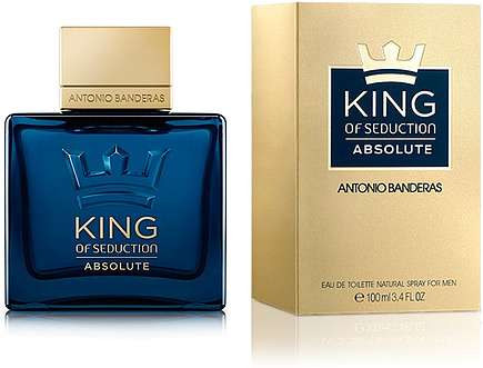 Absolute king. Антонио Бандерас Кинг духи мужские. Antonio Banderas King of Seduction absolute. Antonio Banderas King of Seduction absolute дезодорант. Antonio Banderas King of Seduction м товар туалетная вода 100 мл.