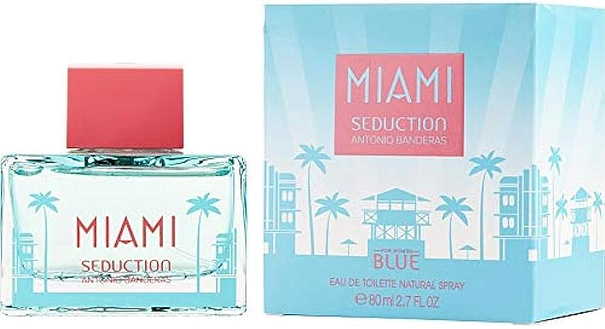 Antonio Banderas Blue Seduction Miami For Women