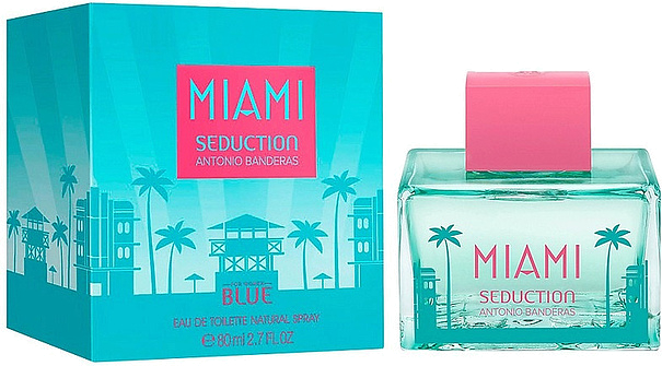 Antonio Banderas Blue Seduction Miami For Women