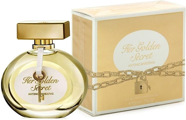 Antonio Banderas Her Golden Secret for Woman
