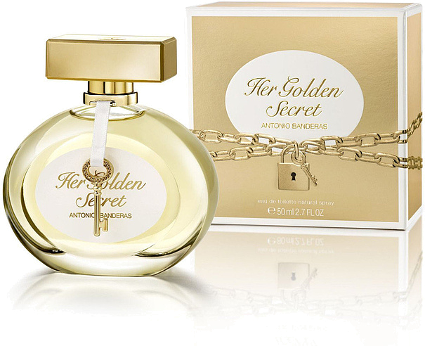 Antonio Banderas Her Golden Secret for Woman