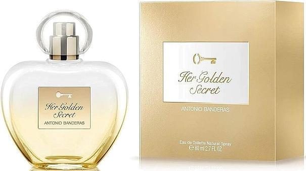 Antonio Banderas Her Golden Secret for Woman