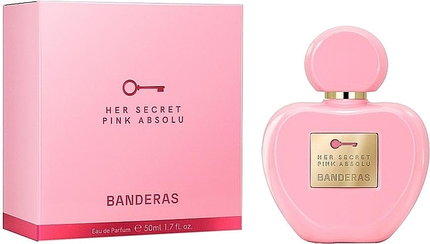 Antonio Banderas Her Secret Pink Absolu