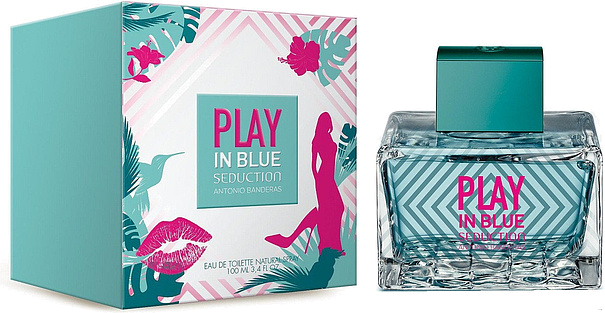 Antonio Banderas Play In Blue Seduction Woman
