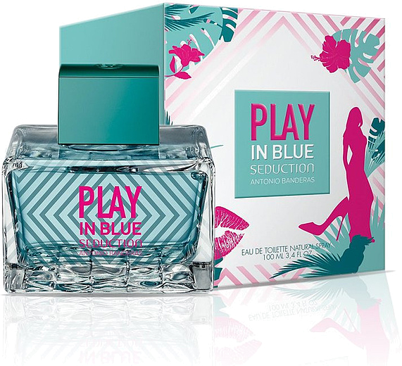Antonio Banderas Play In Blue Seduction Woman