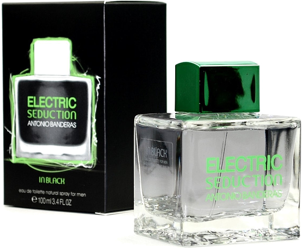 Antonio Banderas Seduction In Black Electric for men