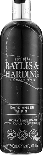 Baylis & Harding Elements Dark Amber & Fig Body Wash