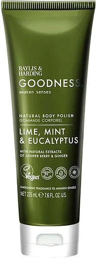 Baylis & Harding Goodness Awaken Lime, Mint & Eucalyptus Body Polish