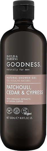 Baylis & Harding Goodness Men Patchouli, Cedar & Cypress Shower