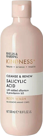 Baylis & Harding Kindness+ Salicylic Acid Cleanse Renew Body Wash