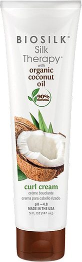 Biosilk Silk Therapy With Coconut Oil Curl Cream
