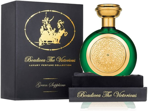 Boadicea the Victorious Green Sapphire
