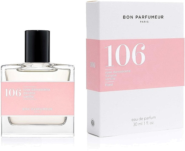 Bon Parfumeur 106 Damascena Rose, Davana, Vanilla