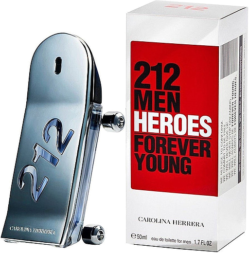 Carolina Herrera 212 Men Heroes Forever Young