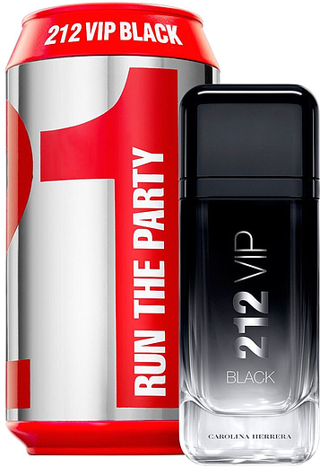 Carolina Herrera 212 Vip Black Run the Party