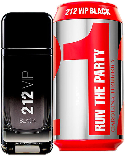 Carolina Herrera 212 Vip Black Run the Party