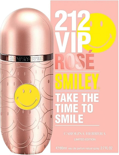 Carolina Herrera 212 VIP Rose Smiley