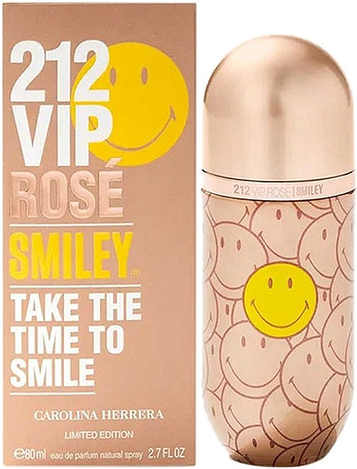 Carolina Herrera 212 VIP Rose Smiley