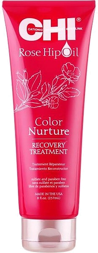 CHI Rose Hip Oil Color Nurture Recovery Treatment