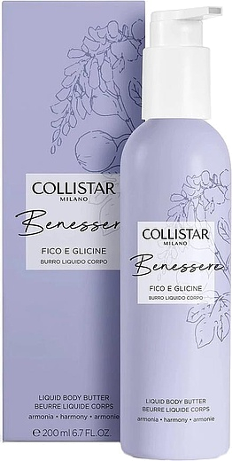 Collistar Benessere Fico E Glicine Liquid Body Butter