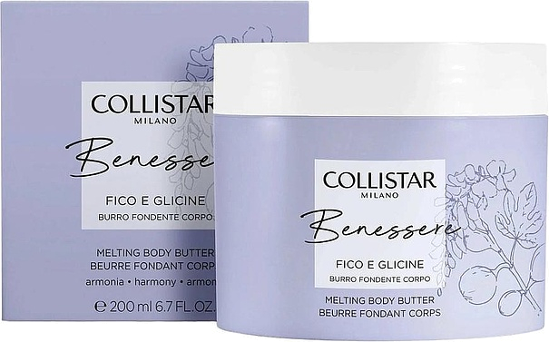 Collistar Benessere Fico E Glicine Melting Body Butter