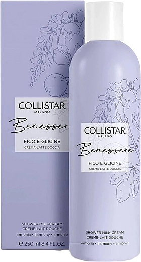 Collistar Benessere Fico E Glicine Shower Milk Cream