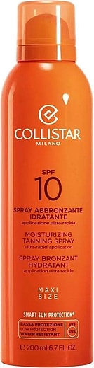 Collistar Moisturizing Tanning Spray SPF10