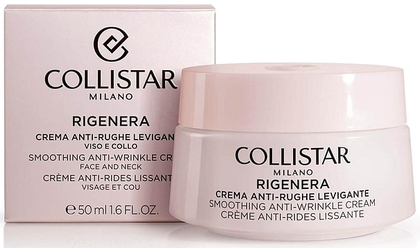 Collistar Rigenera Smoothing Anti Wrinkle Cream Face And Neck
