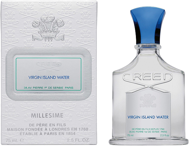 Creed Virgin Island Water