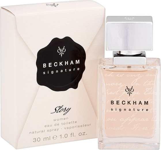 David Beckham Signature Story For Her