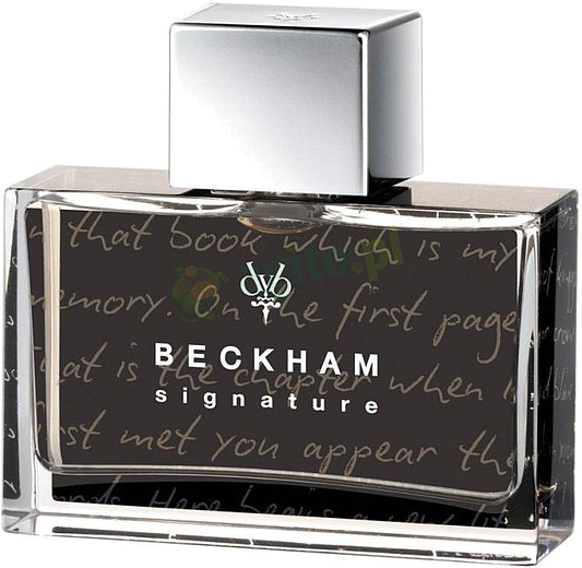 David Beckham Signature Story for Him