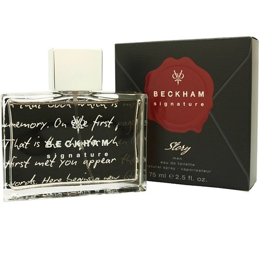 David Beckham Signature Story for Him