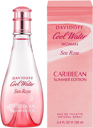 Davidoff Cool Water Woman Sea Rose Caribbean Summer Edition