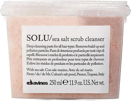 Davines Solu Sea Salt Scrub Cleanser
