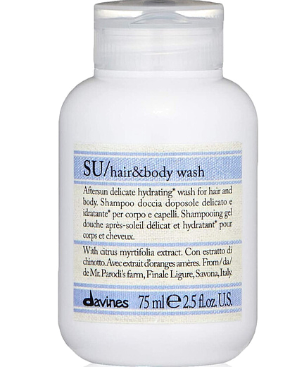 Davines Su Hair And Body Wash