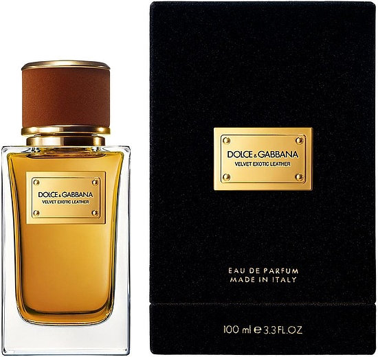 Dolce & Gabbana Velvet Exotic Leather