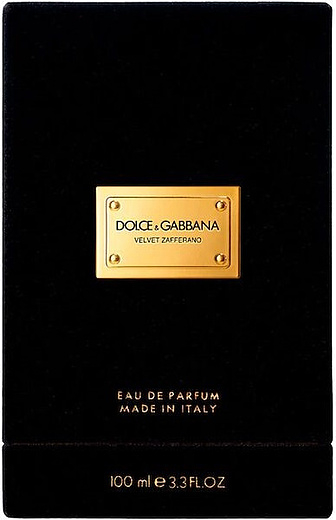 Dolce & Gabbana Velvet Zafferano