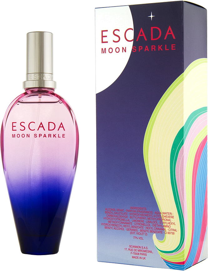 Туалетная вода sparkle. Духи Escada Moon Sparkle. Эскада Мун Спаркл духи женские. Эскада Moon Sparkle 2. Escada Moon Sparkle Escada.