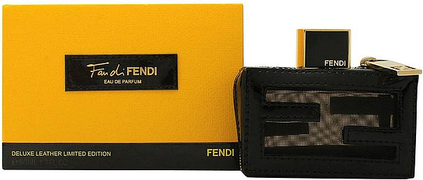 Fendi Fan di Fendi Deluxe Leather