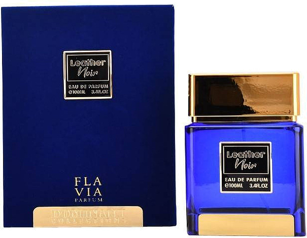 Flavia Leather Noir
