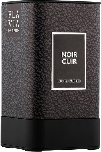 Flavia Noir Cuir